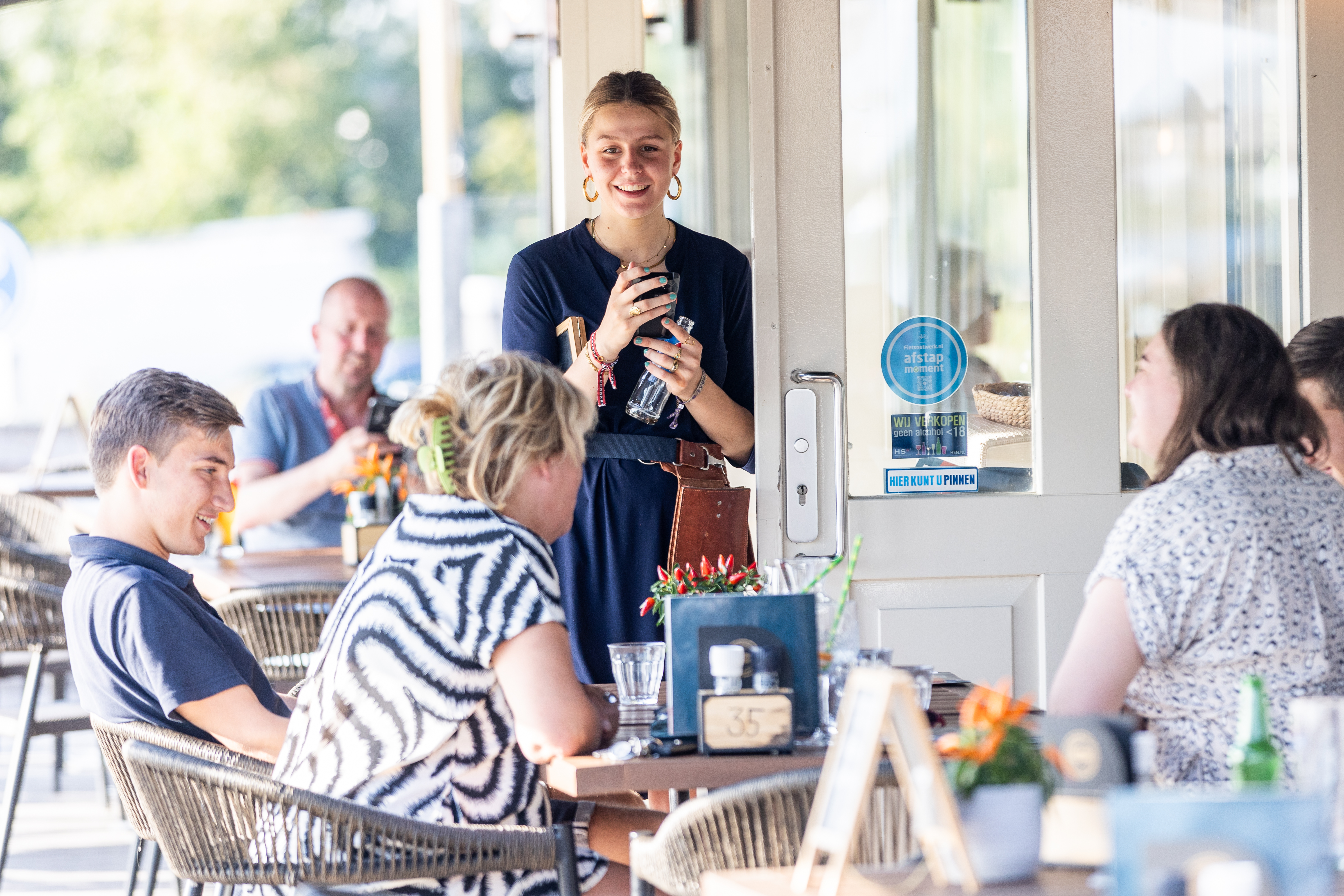 Sfeer bij Paviljoen Salt